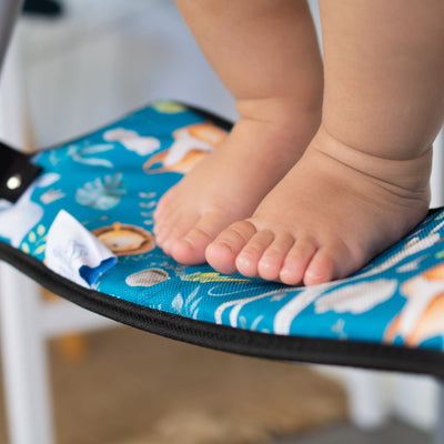 Has your little one got adequate foot support in their highchair?