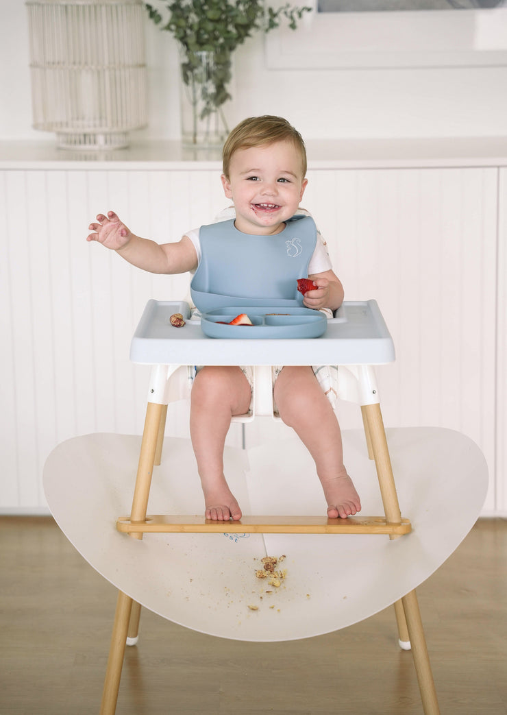 Adjustable Eco-Friendly Bamboo Highchair Footrest, The Woodsi