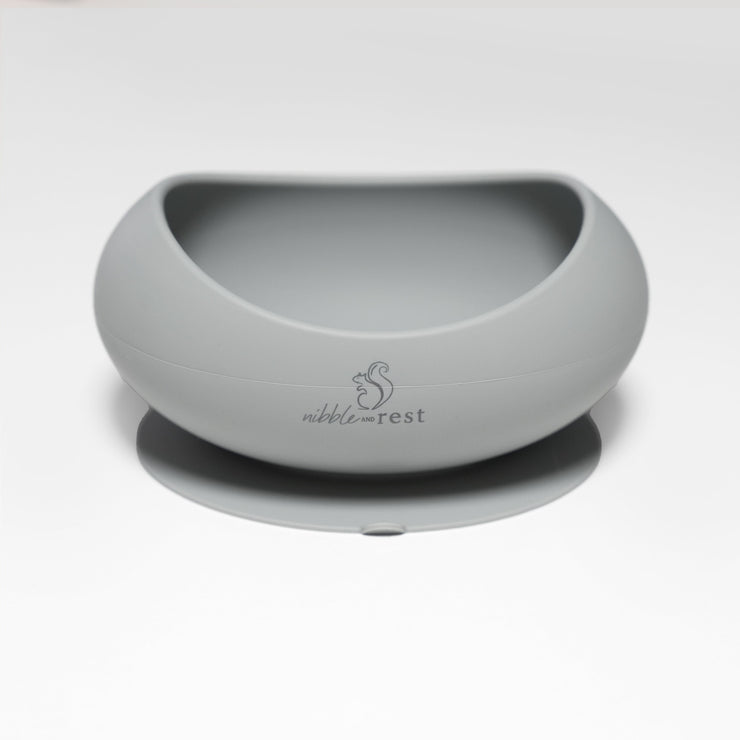 Silicone suction bowl